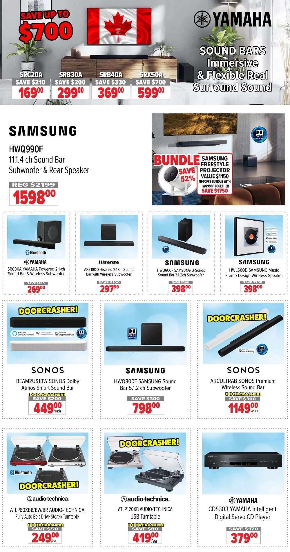 2001 audio video flyer november 28 december 4 5