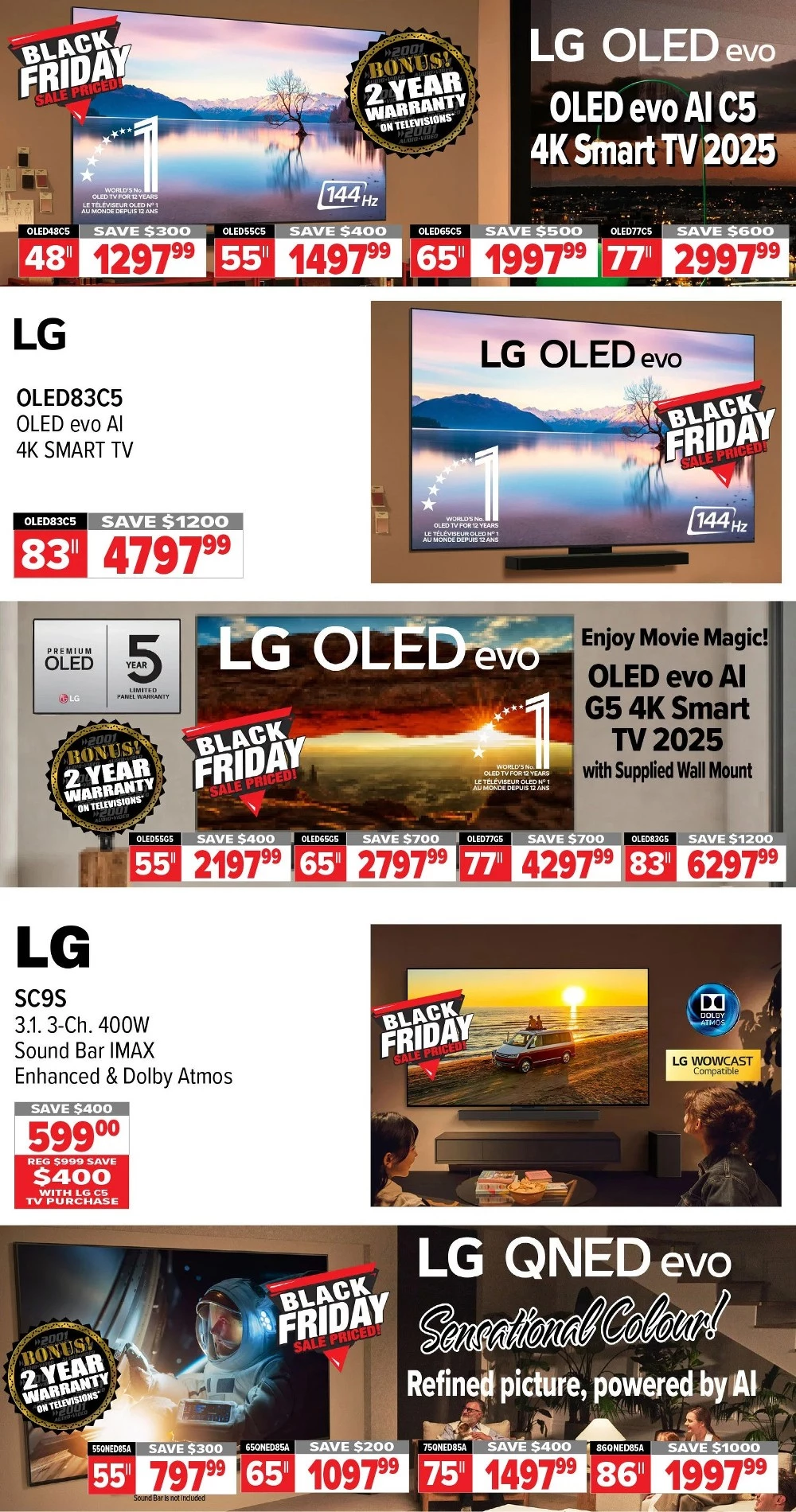 2001 audio video flyer november 28 december 4 9