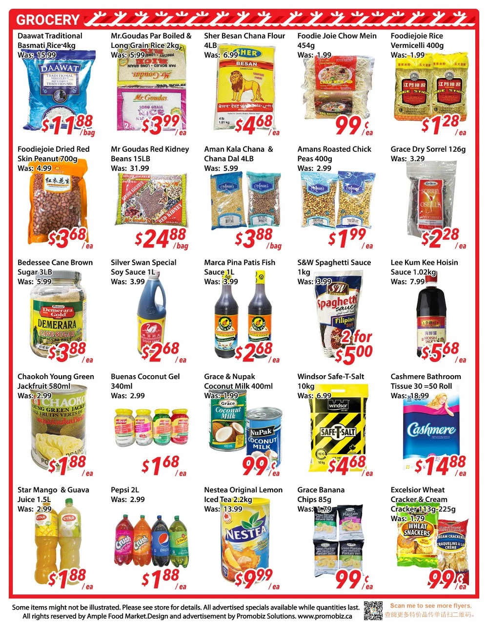 ample food market flyer december 5 11 7