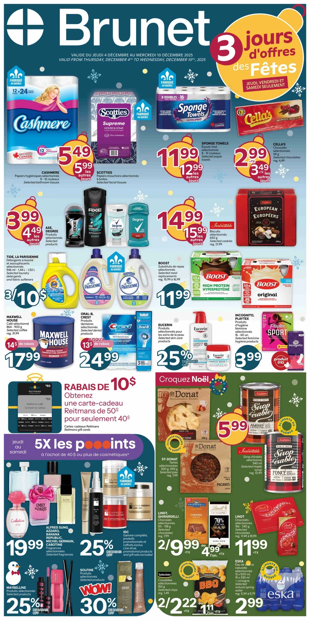 Brunet Flyer 4 December - 10 December, 2025 1 brunet flyer, brunet circulaire, brunet upcoming flyer