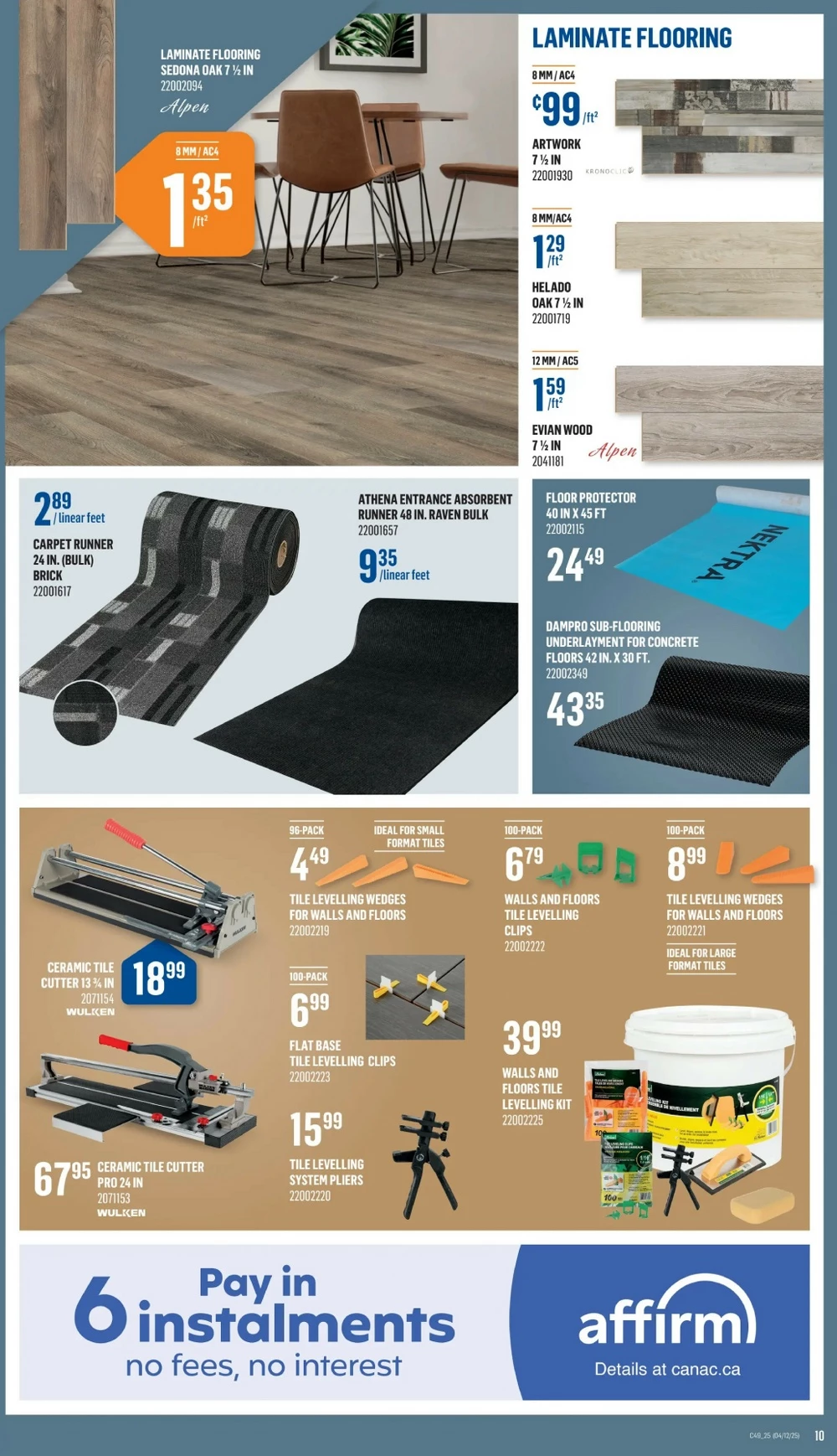 canac flyer december 4 10 10 57237900