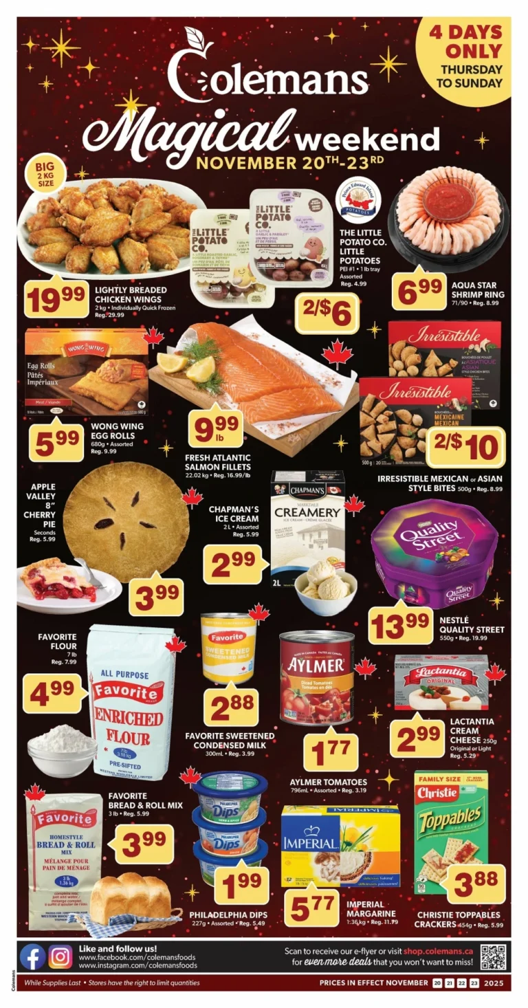colemans flyer, colemans black friday flyer