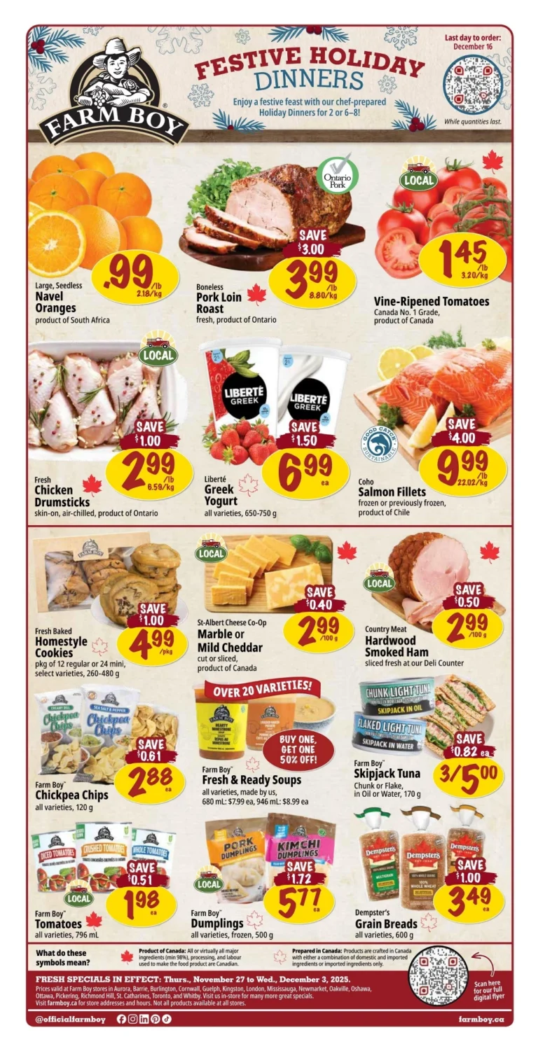 farmboy flyer, farmboy black friday flyer