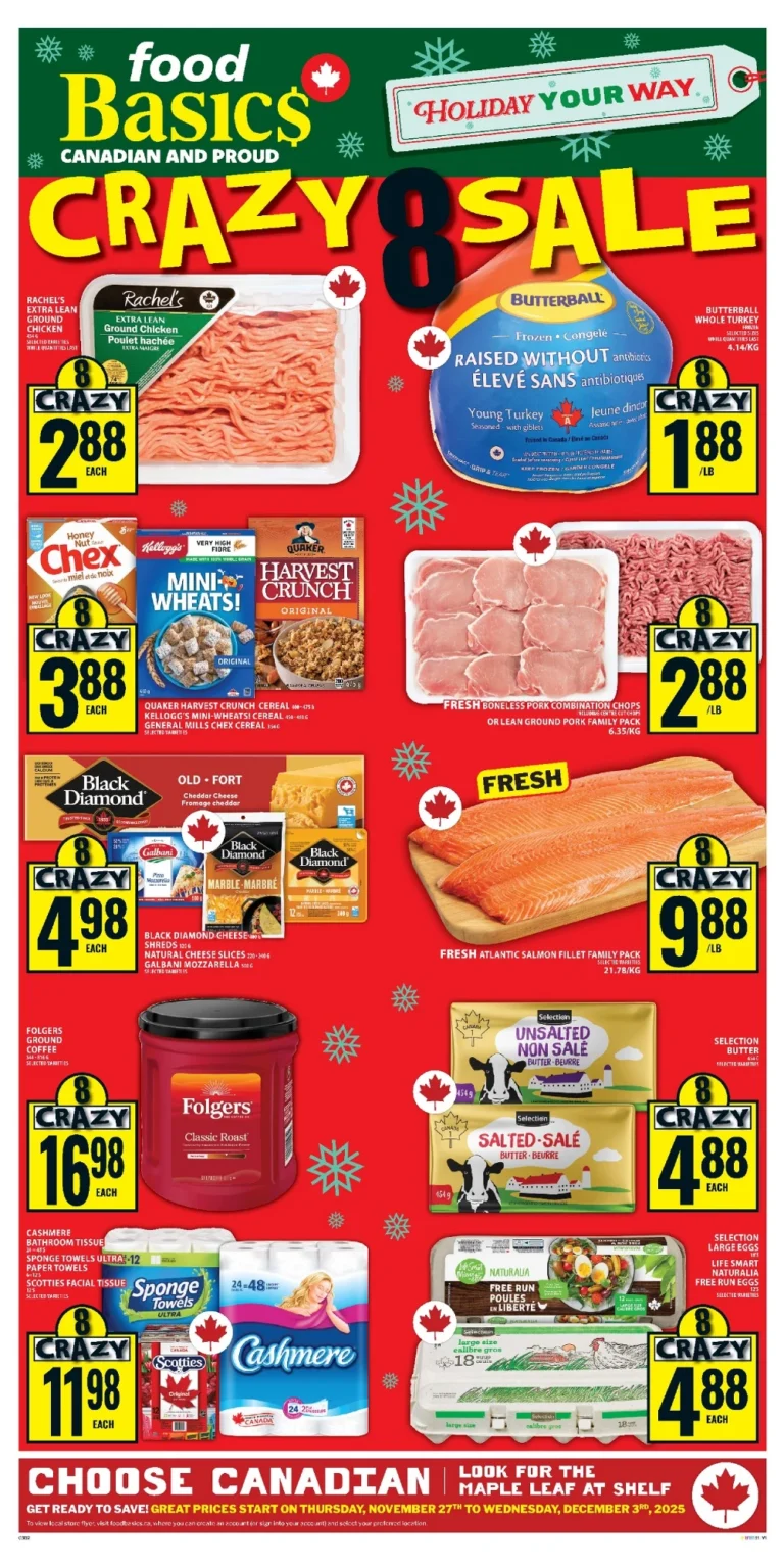food basics flyer, food basics black friday flyer