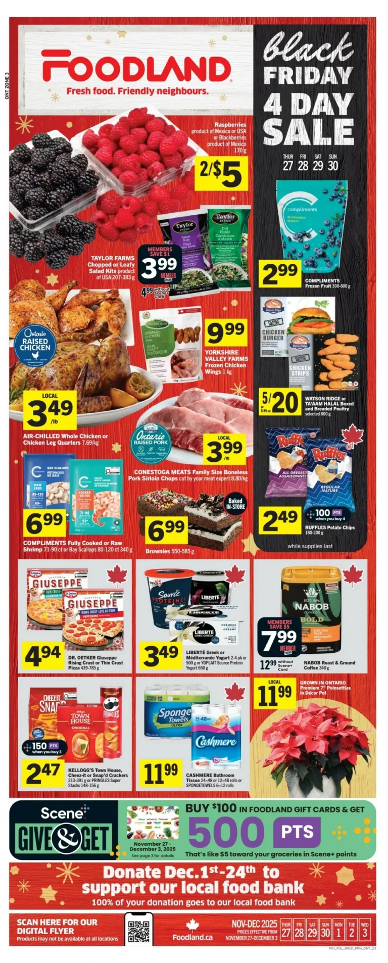 foodland flyer, foodland black friday flyer