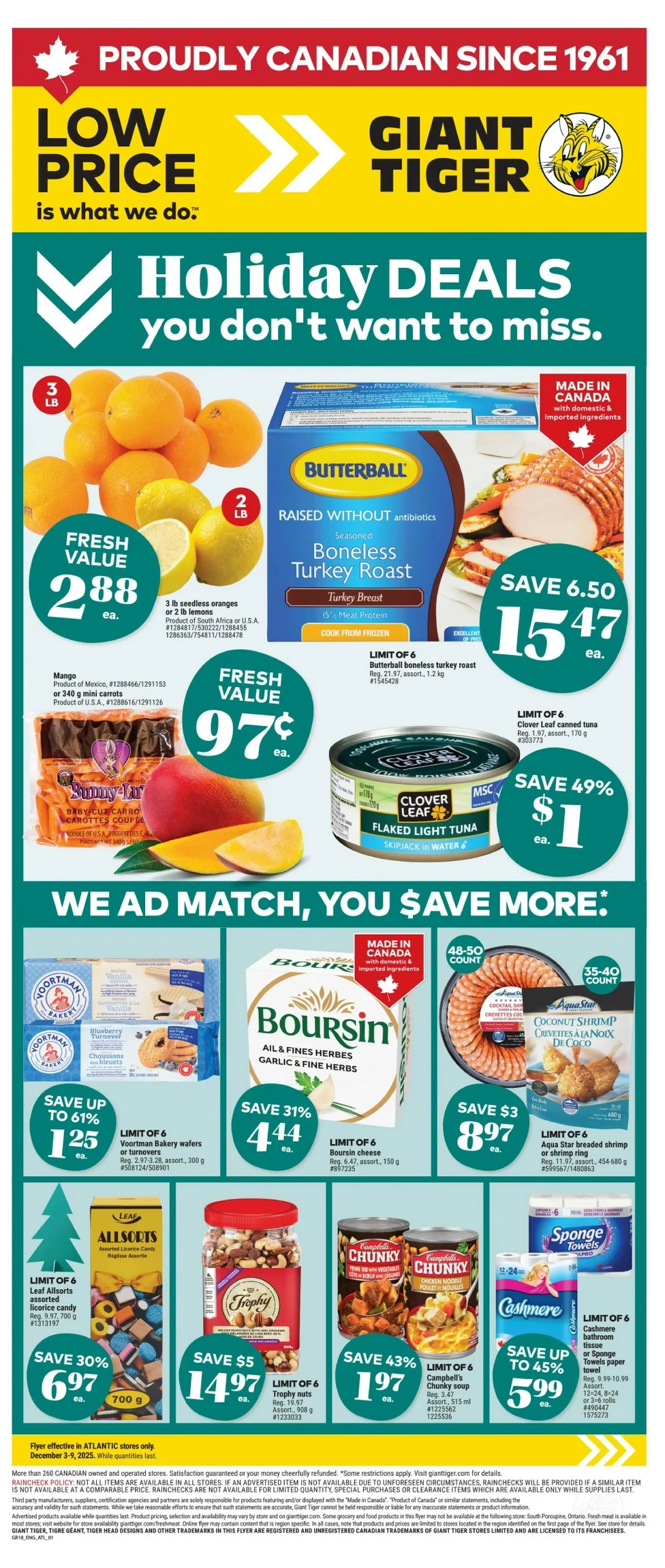 giant tiger flyer atlantic, upcoming flyer 