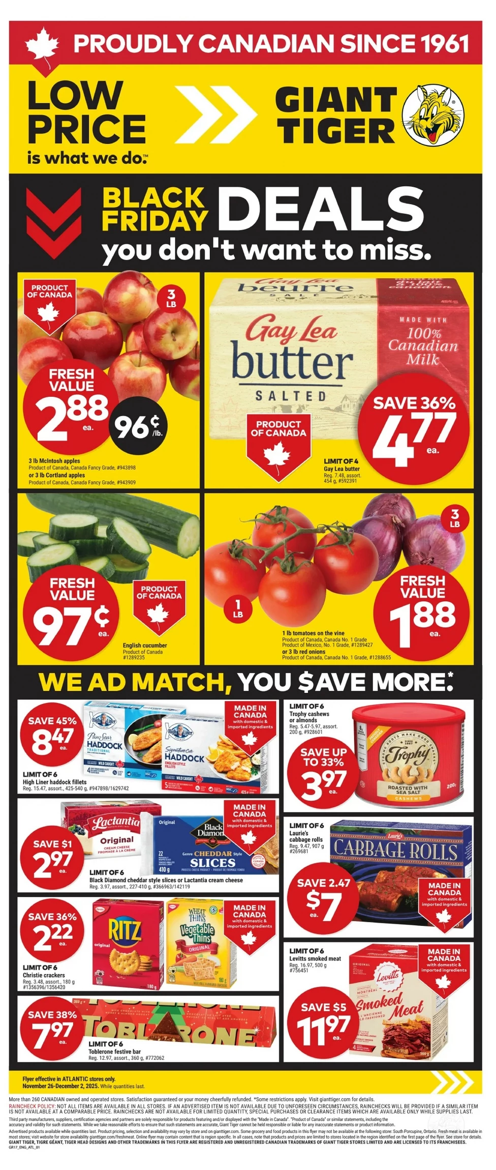 giant tiger flyer atlantic