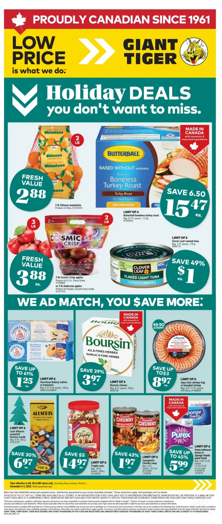 giant tiger flyer west, upcoming flyer