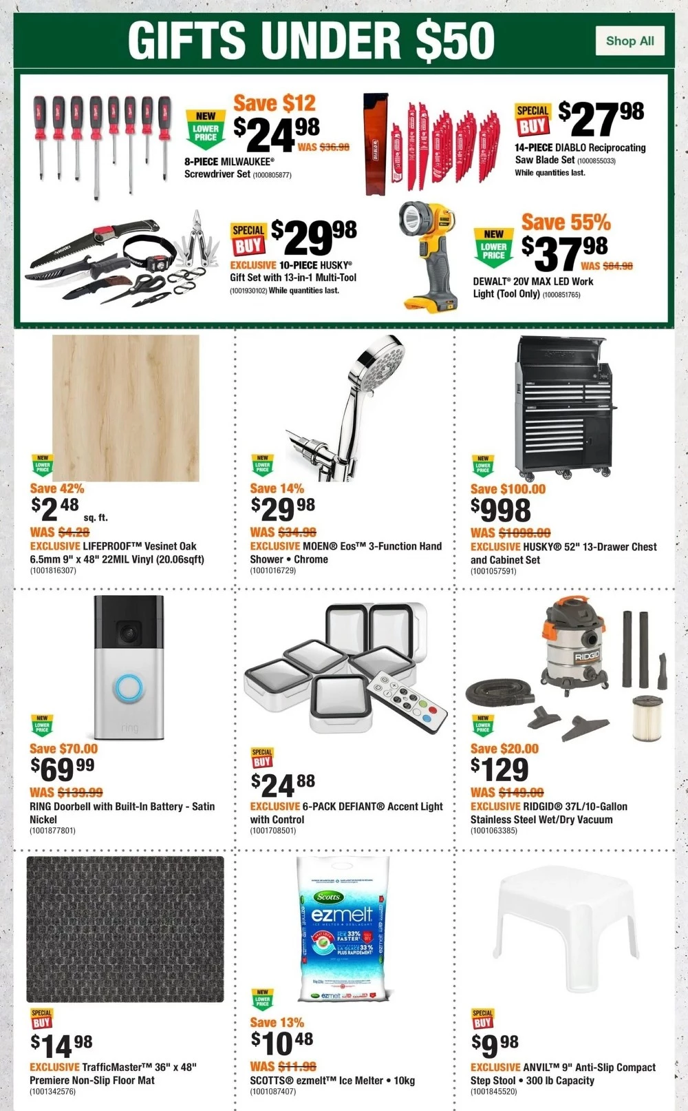 home depot flyer december 11 17 2