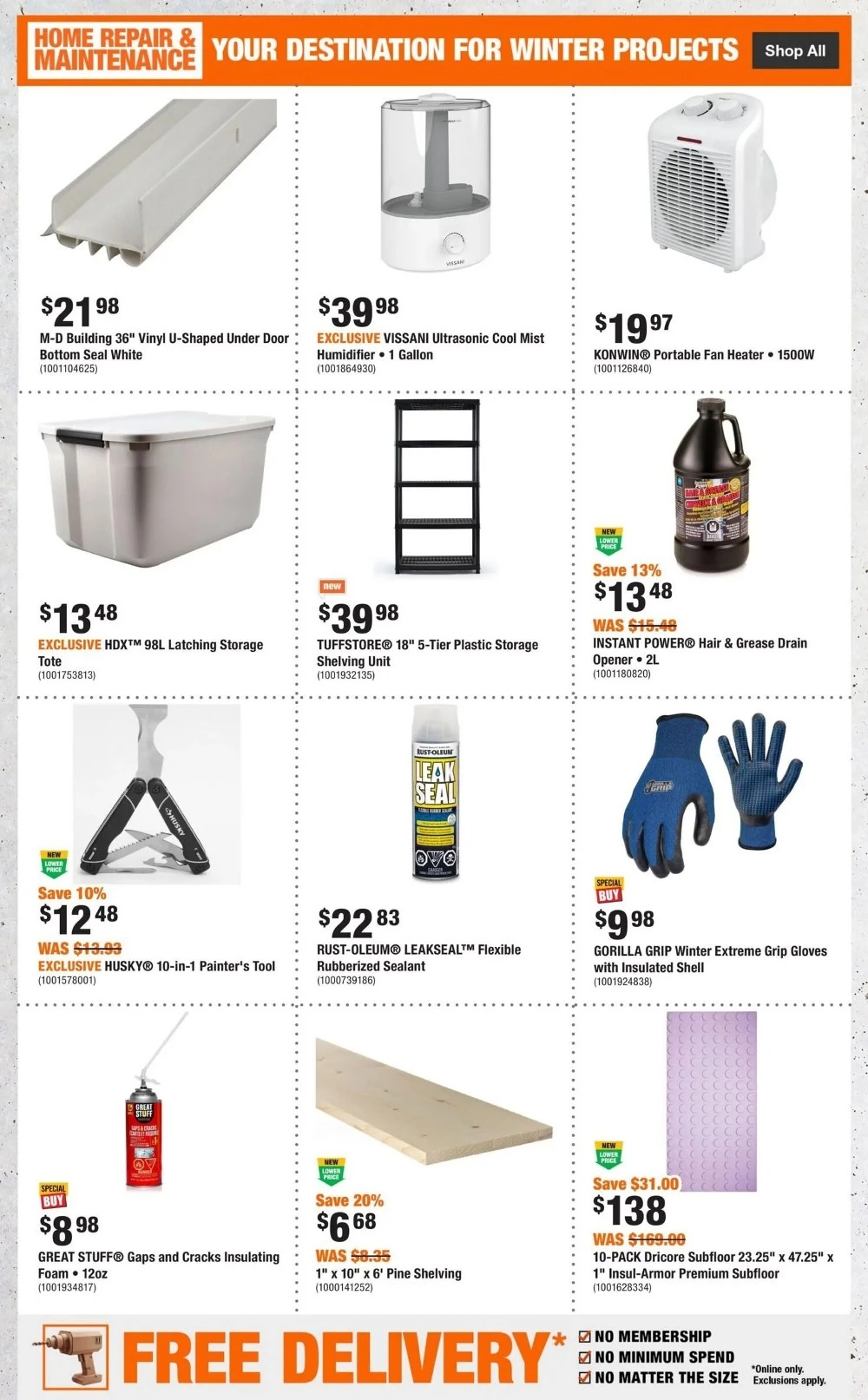 home depot flyer december 11 17 7