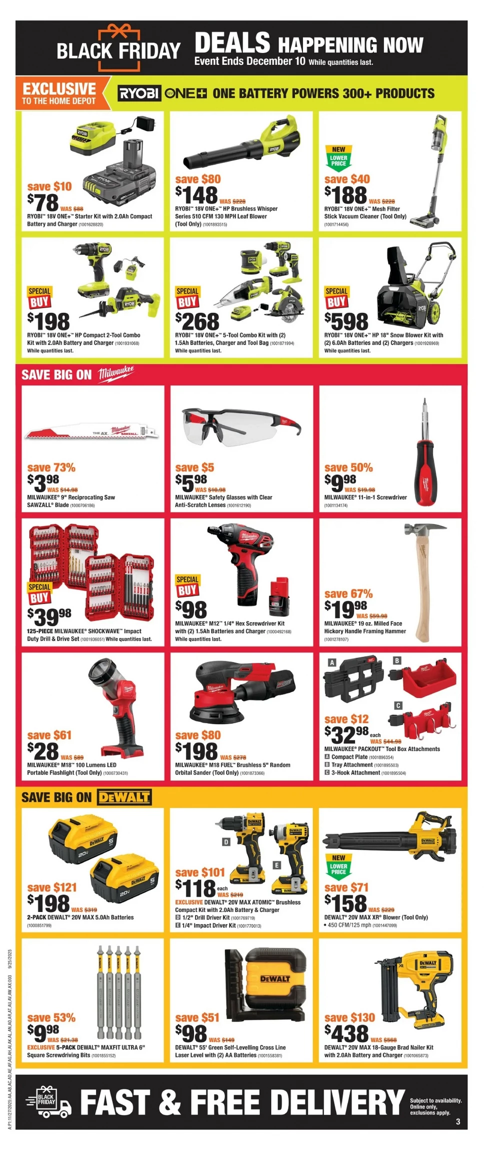 home depot flyer november 27 december 10 3 74122563