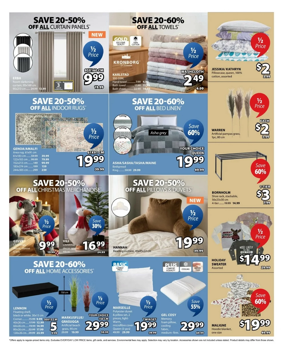 JYSK Flyer Canada November 27 to December 3, 2025 2 jysk flyer november 20 december 1 2 70249528