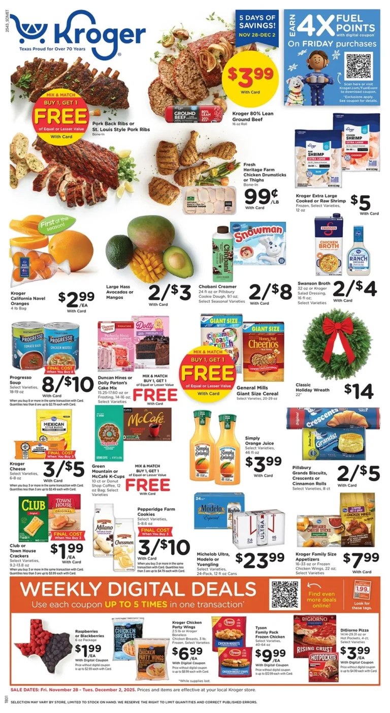 kroger weekly ad