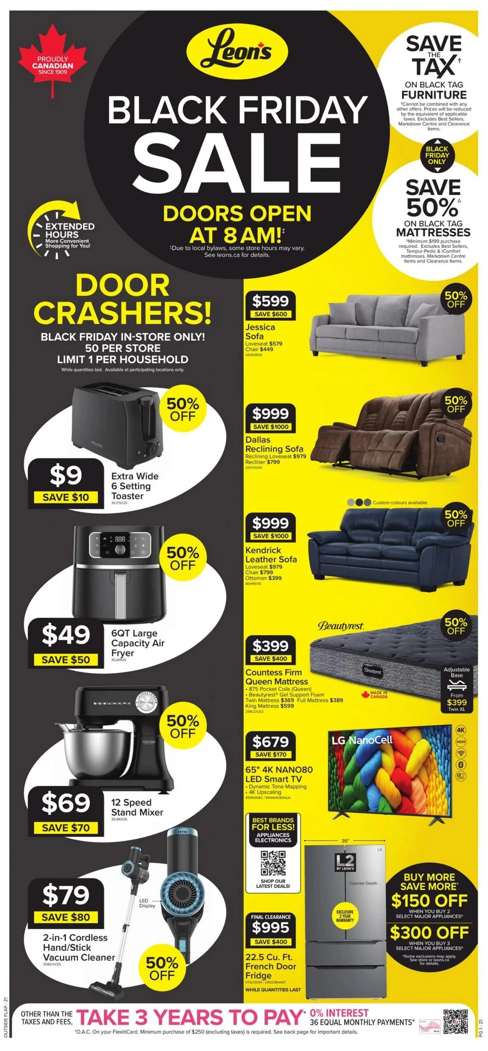 Leon's Flyer Black Friday Flyer 2025 1 leon's flyer black friday