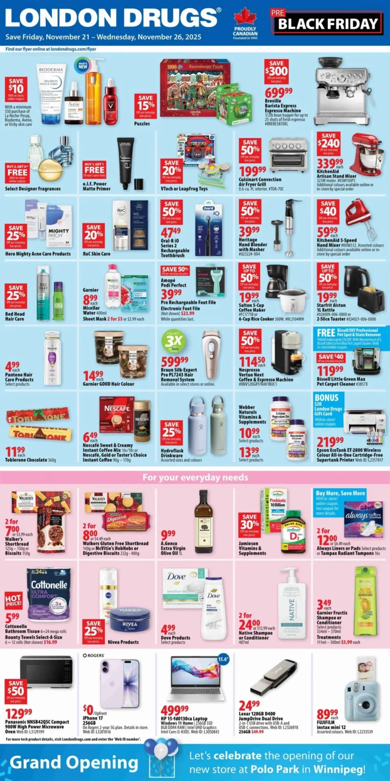 london drugs flyer