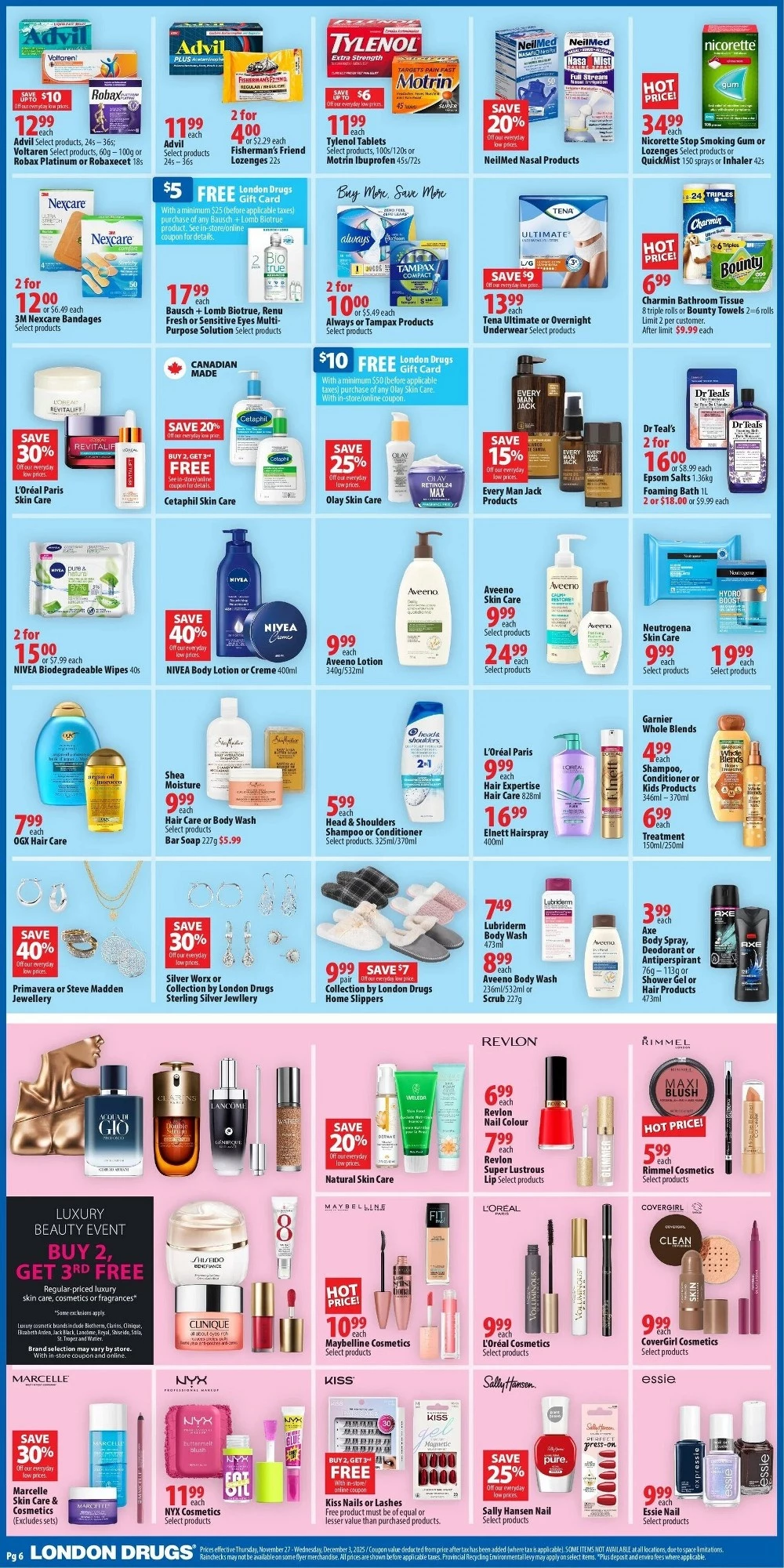 london drugs flyer november 27 december 3 6