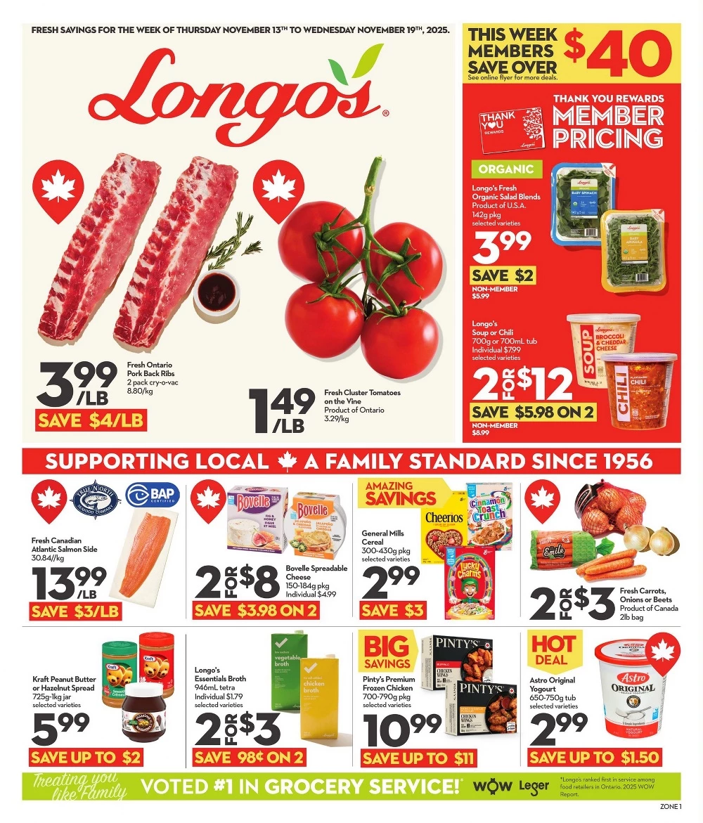 Longo's Flyer New 13 November - 19 November, 2025 1 longo's flyer