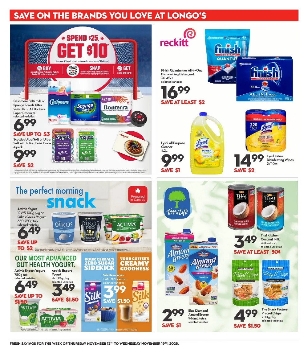 longos flyer november 13 19 21