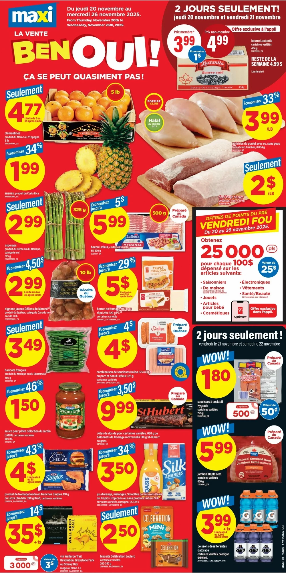 maxi flyer, maxi upcoming flyer 