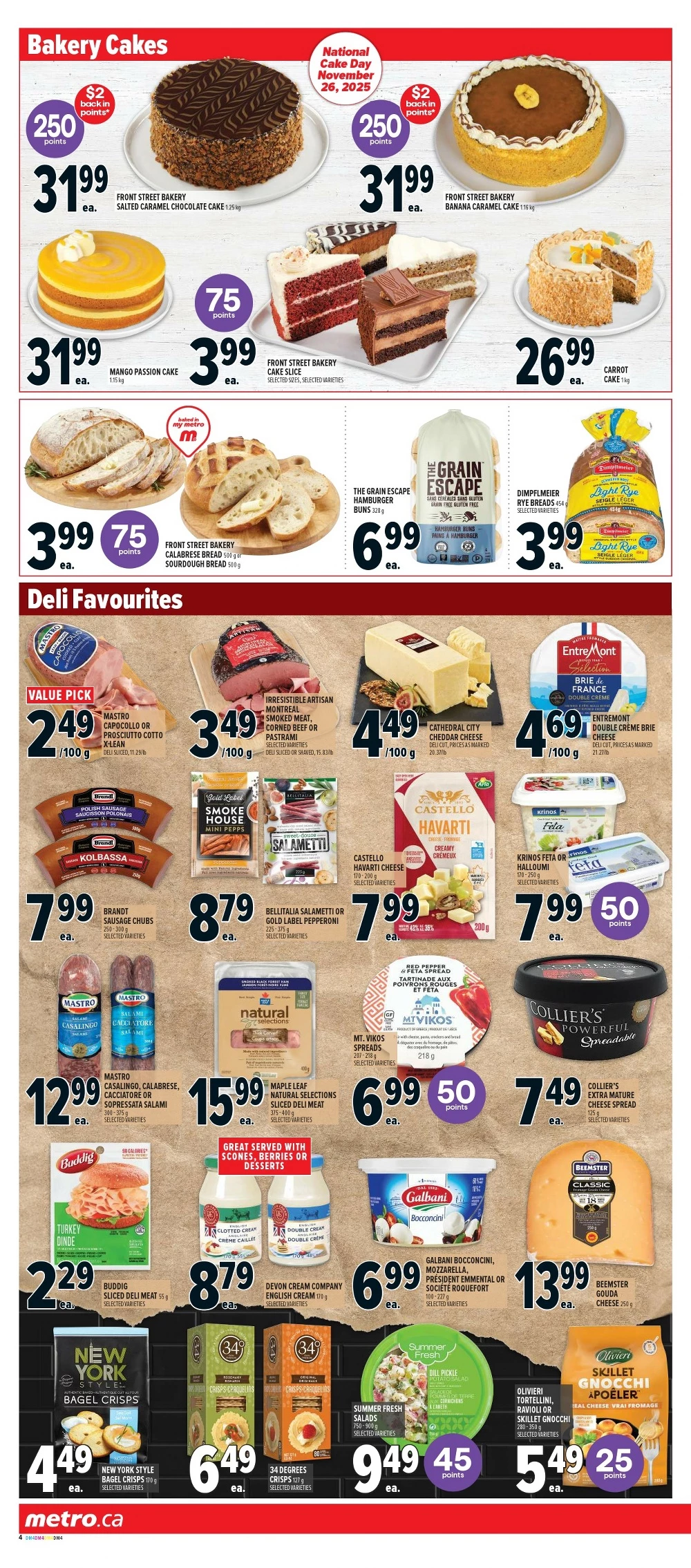 metro flyer ont november 20 26 9