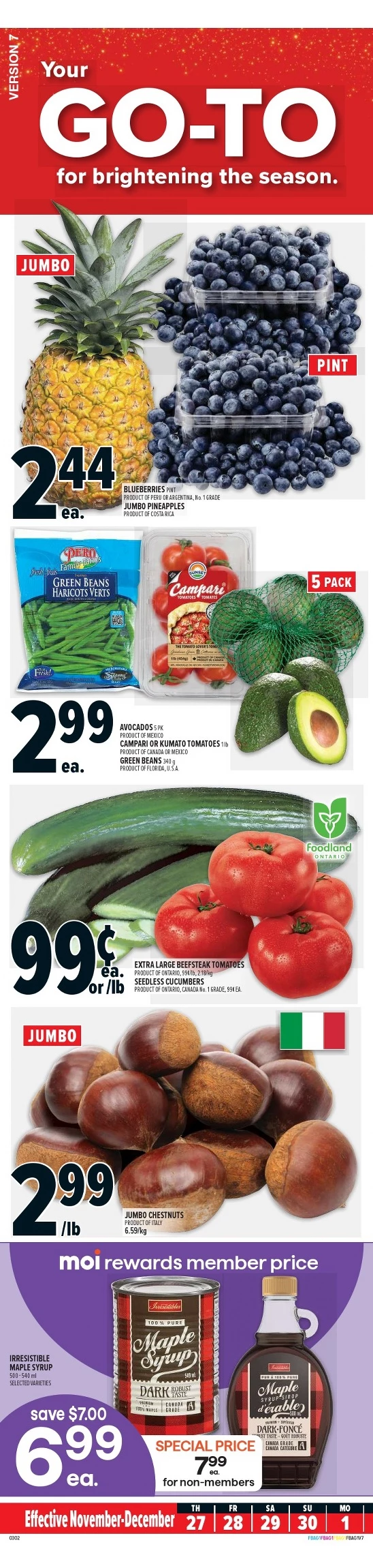 Metro Canada Black Friday Flyer 2025 2 metro flyer ont. metro black friday flyer