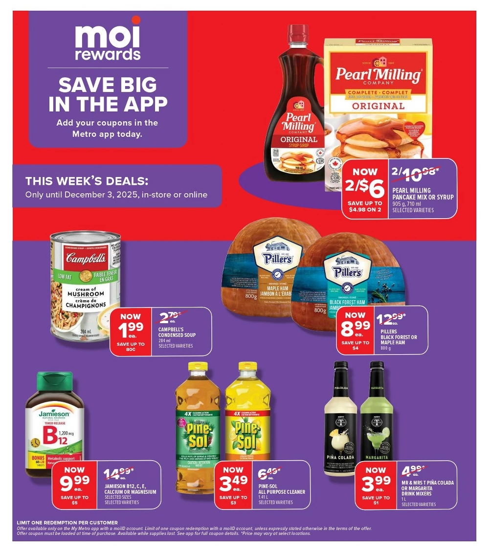 metro flyer ont november 27 december 3 5