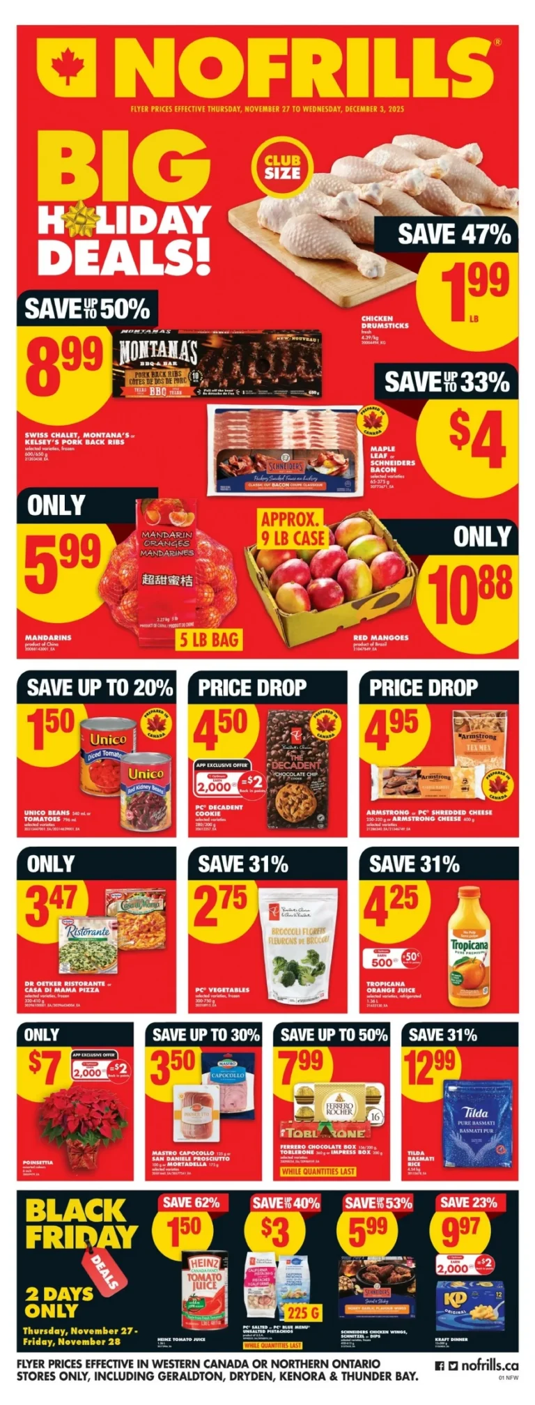 no frills flyer west, black friday flyer