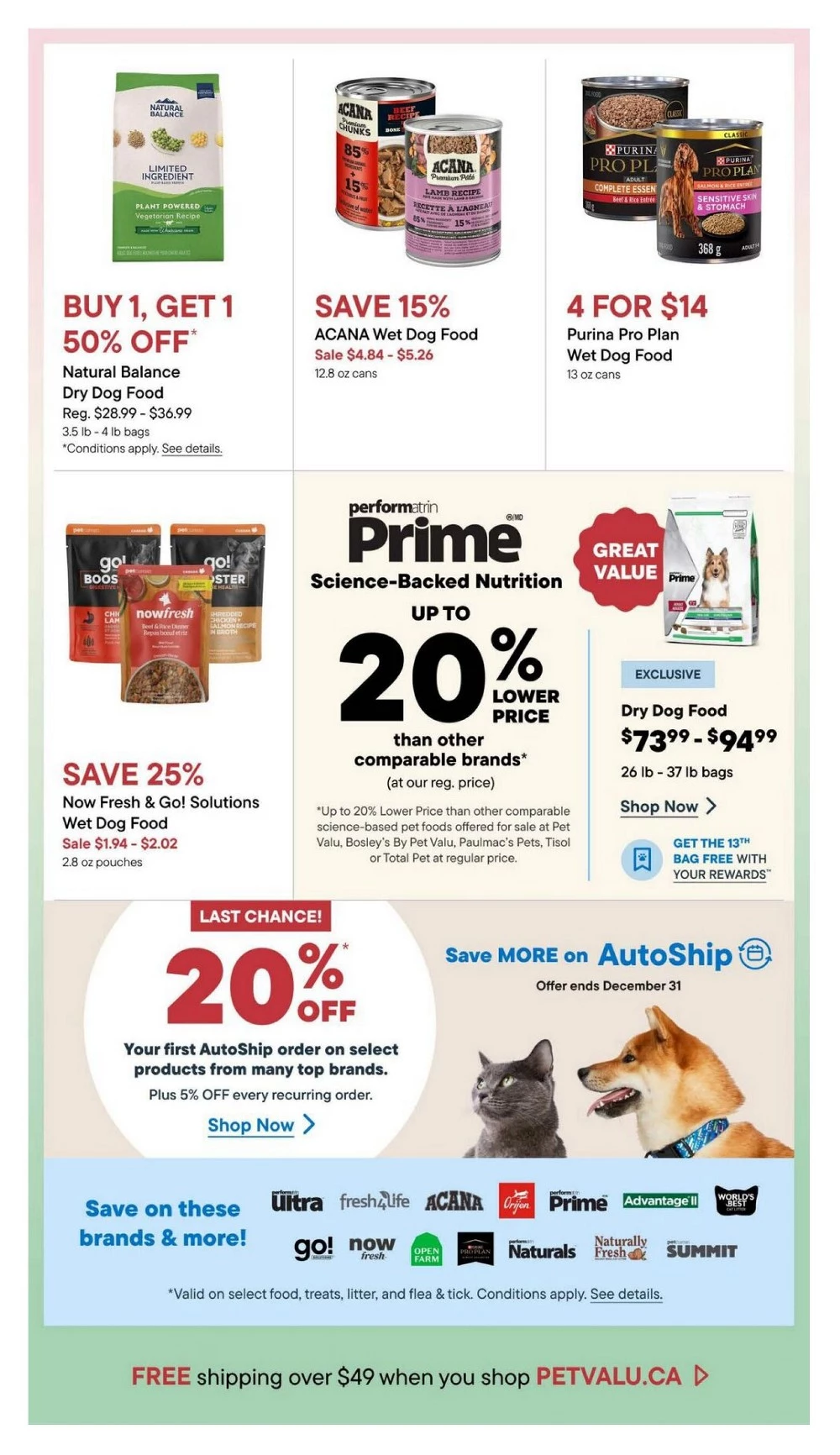 pet valu flyer december 11 24 7