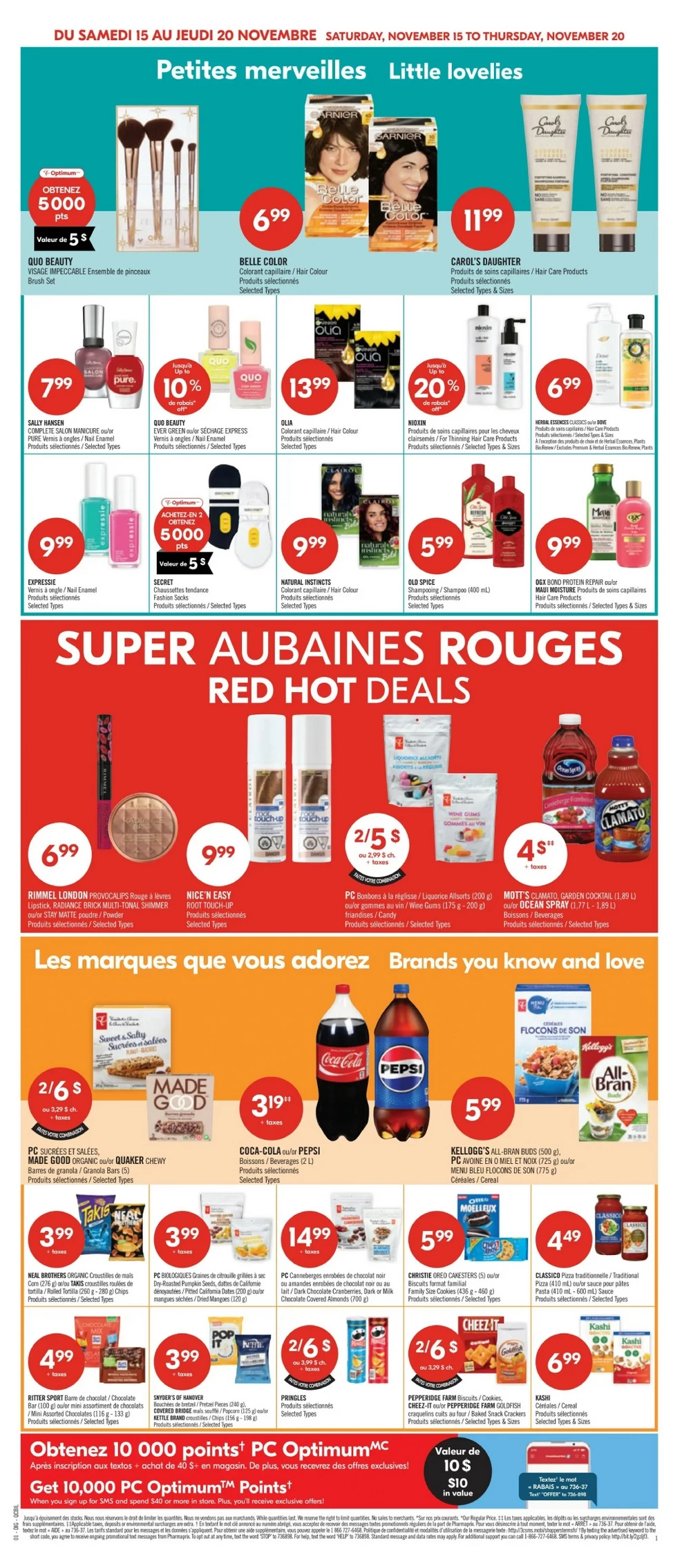 pharmaprix flyer november 15 20 12 21329198