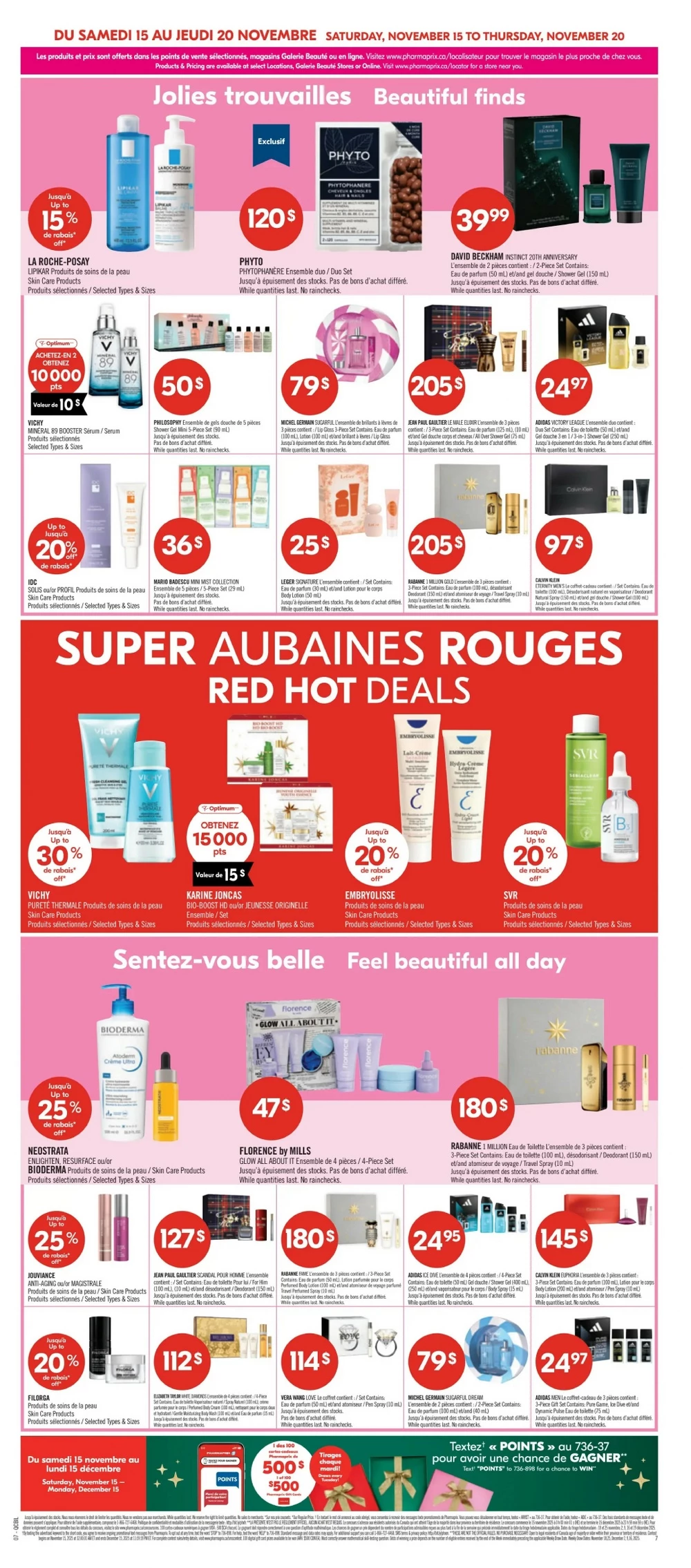 pharmaprix flyer november 15 20 14 72540007