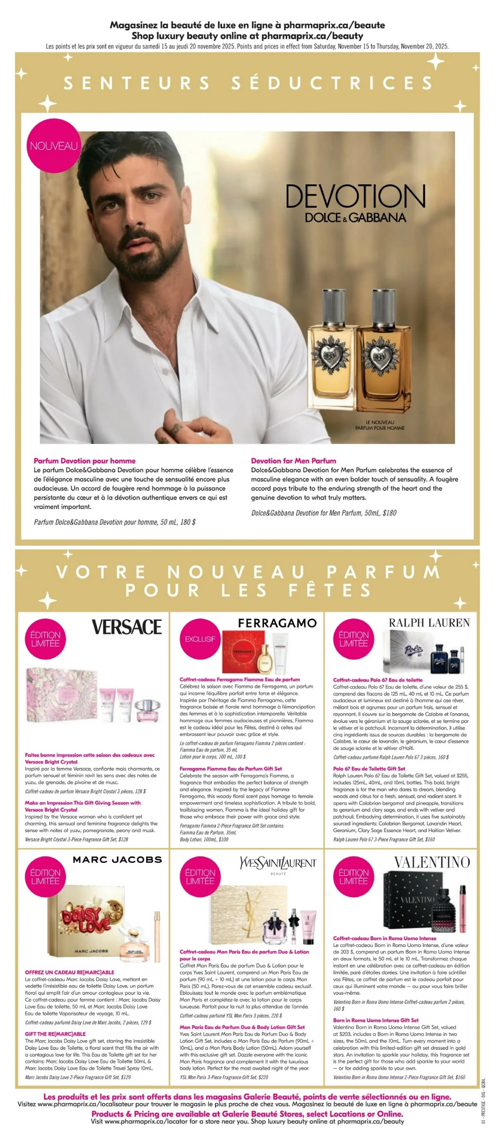 pharmaprix flyer november 15 20 16 20840305