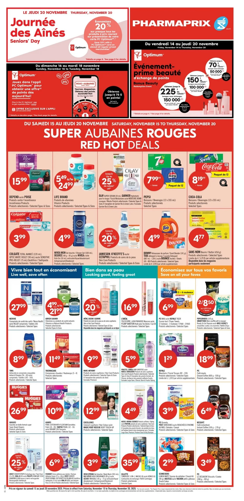 pharmaprix flyer november 15 20 6 56567158