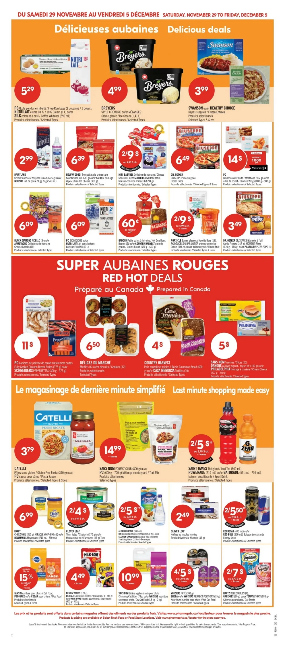 pharmaprix flyer november 29 december 5 10 12284321