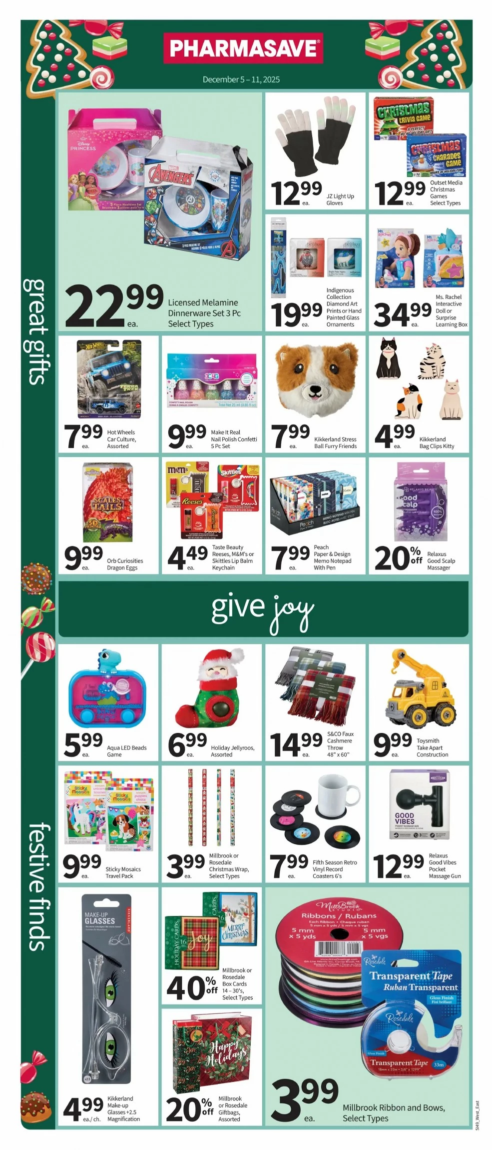 pharmasave flyer december 5 11 7 54129341