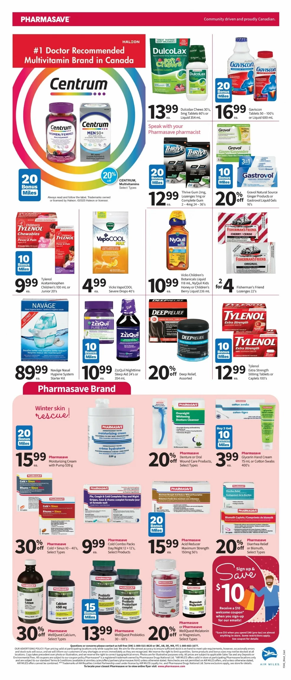 pharmasave flyer november 14 20 11