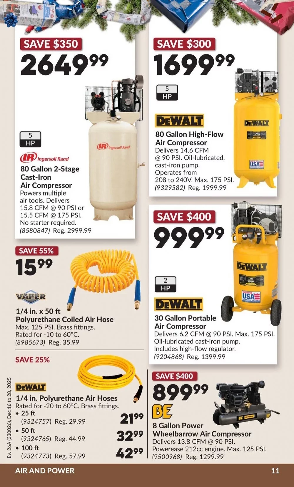 princess auto flyer december 16 28 16 93440251