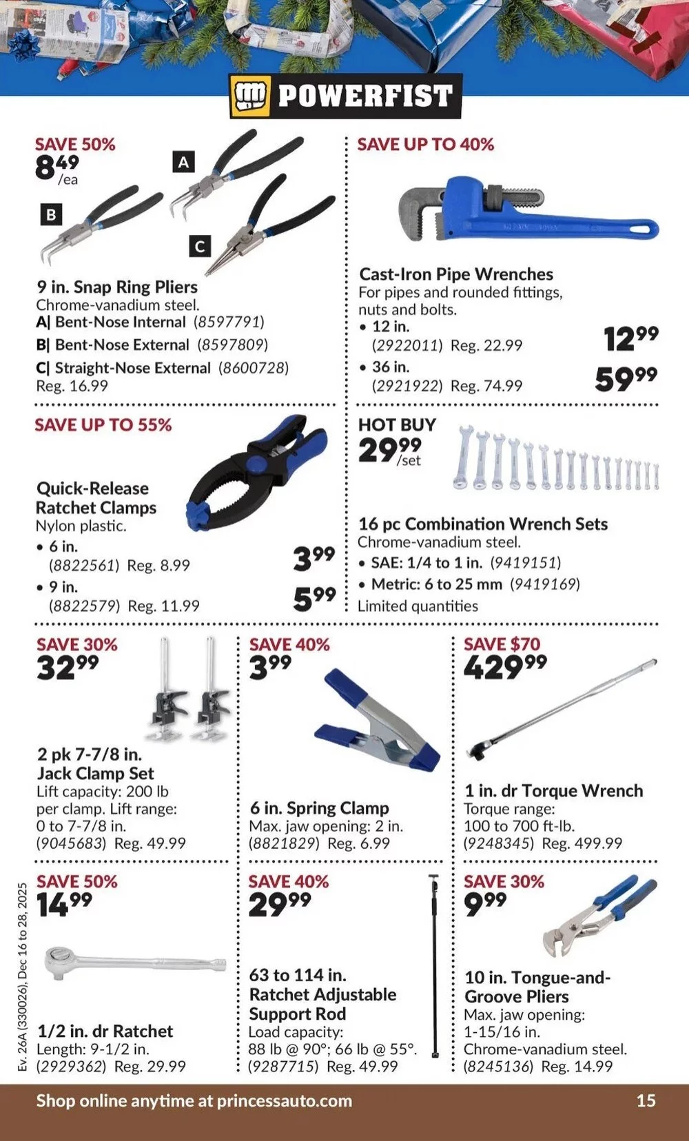 princess auto flyer december 16 28 20 31944674