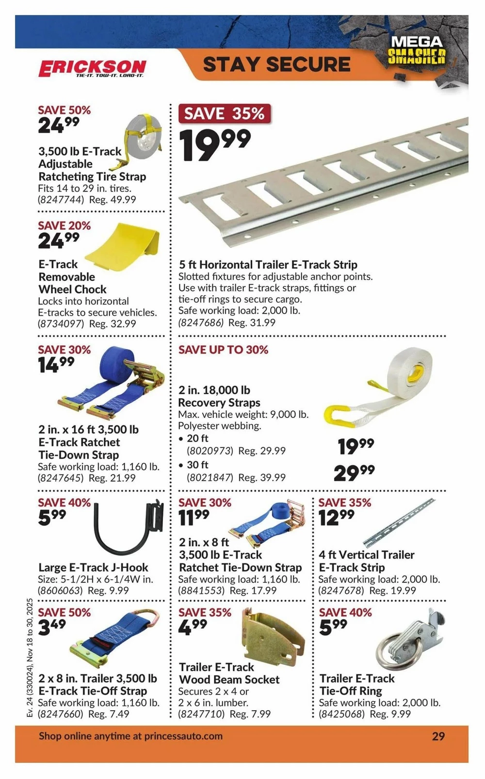 princess auto flyer november 18 30 34 01335604