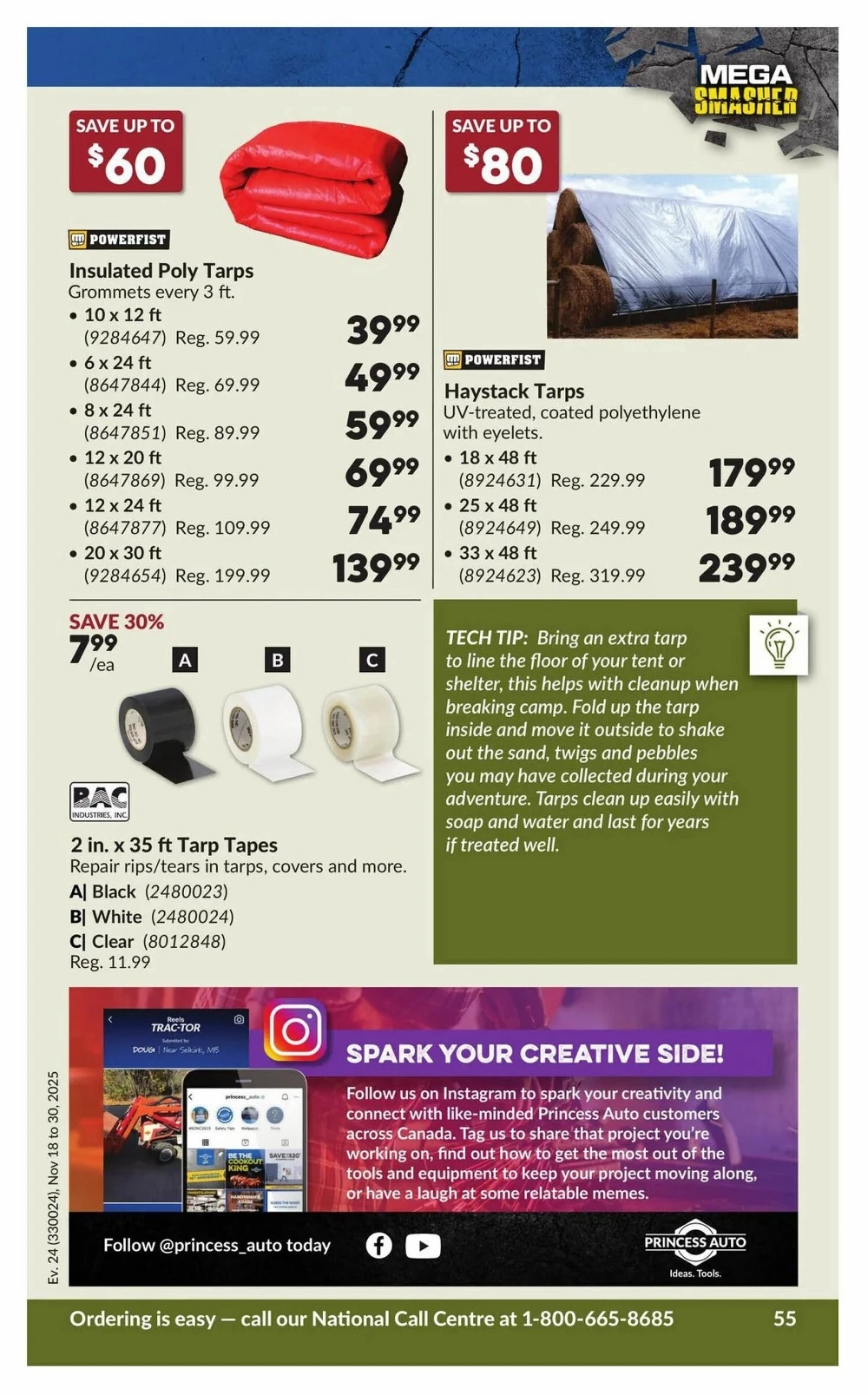 princess auto flyer november 18 30 60 09374265