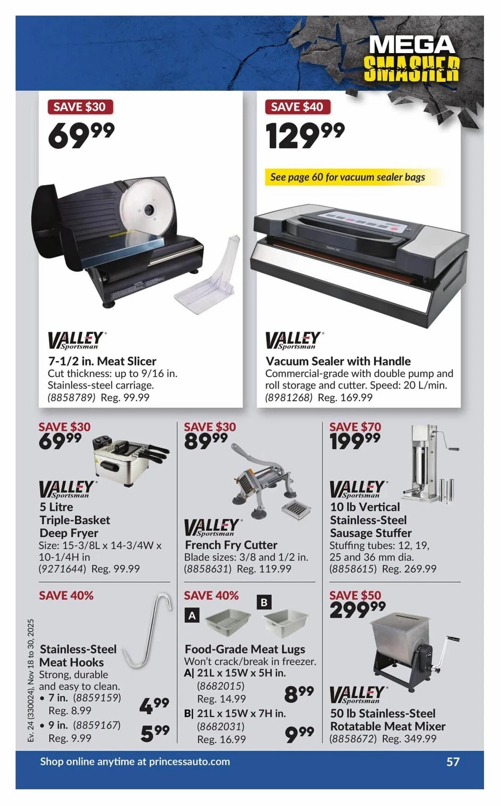 princess auto flyer november 18 30 62 77810886