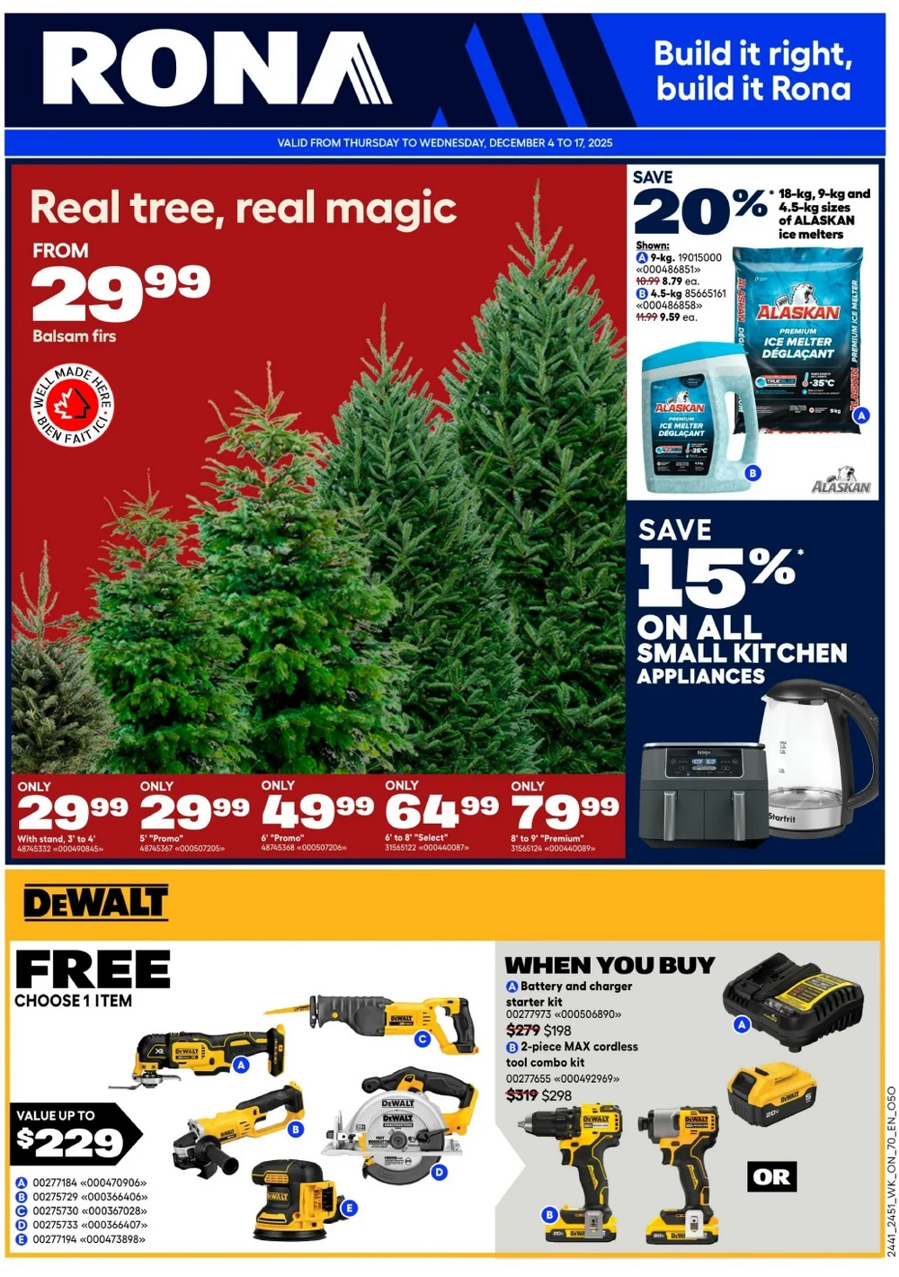 rona flyer, week 49-50
