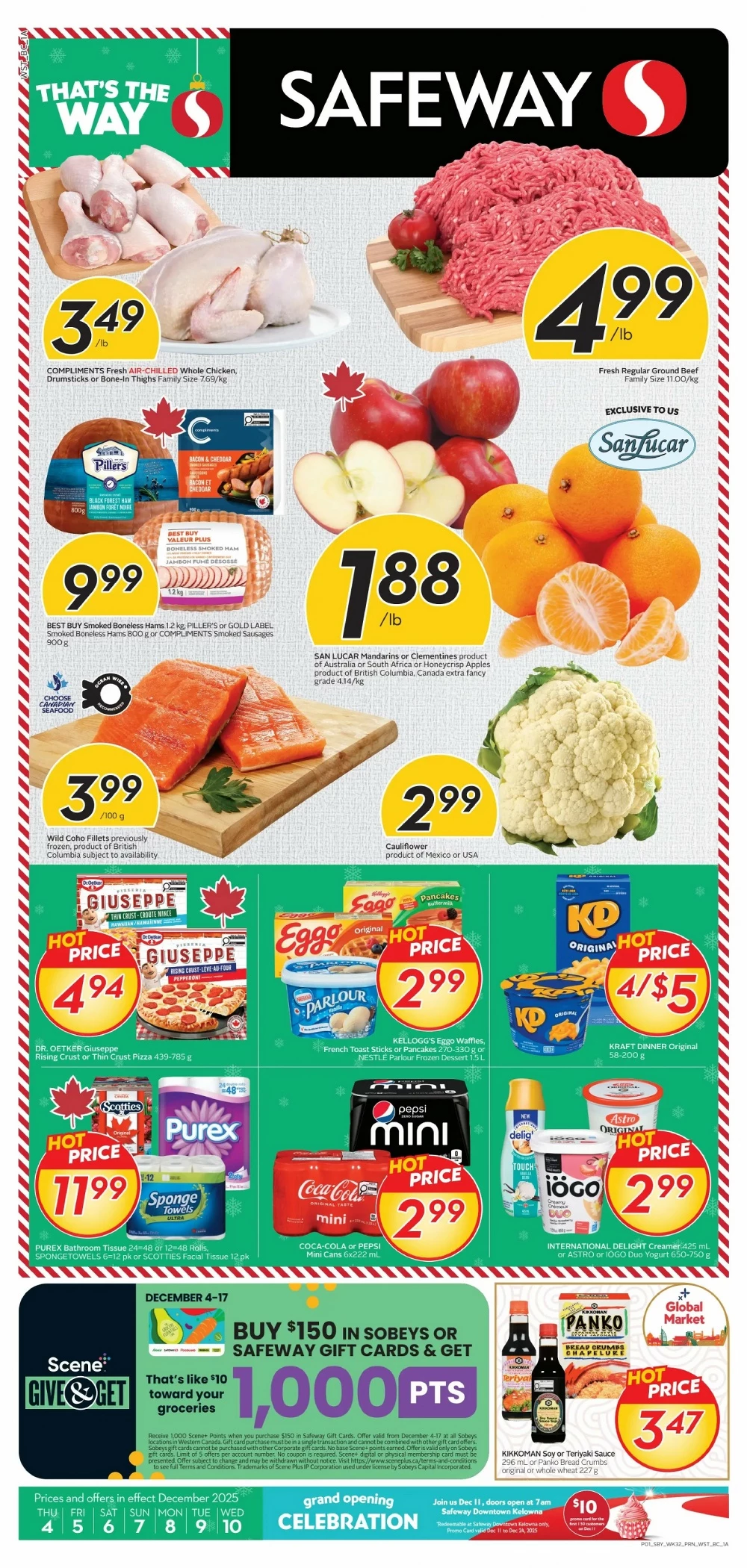 Safeway Flyer Canada On-Bc December 11 to December 17, 2025 1 safeway flyer bc