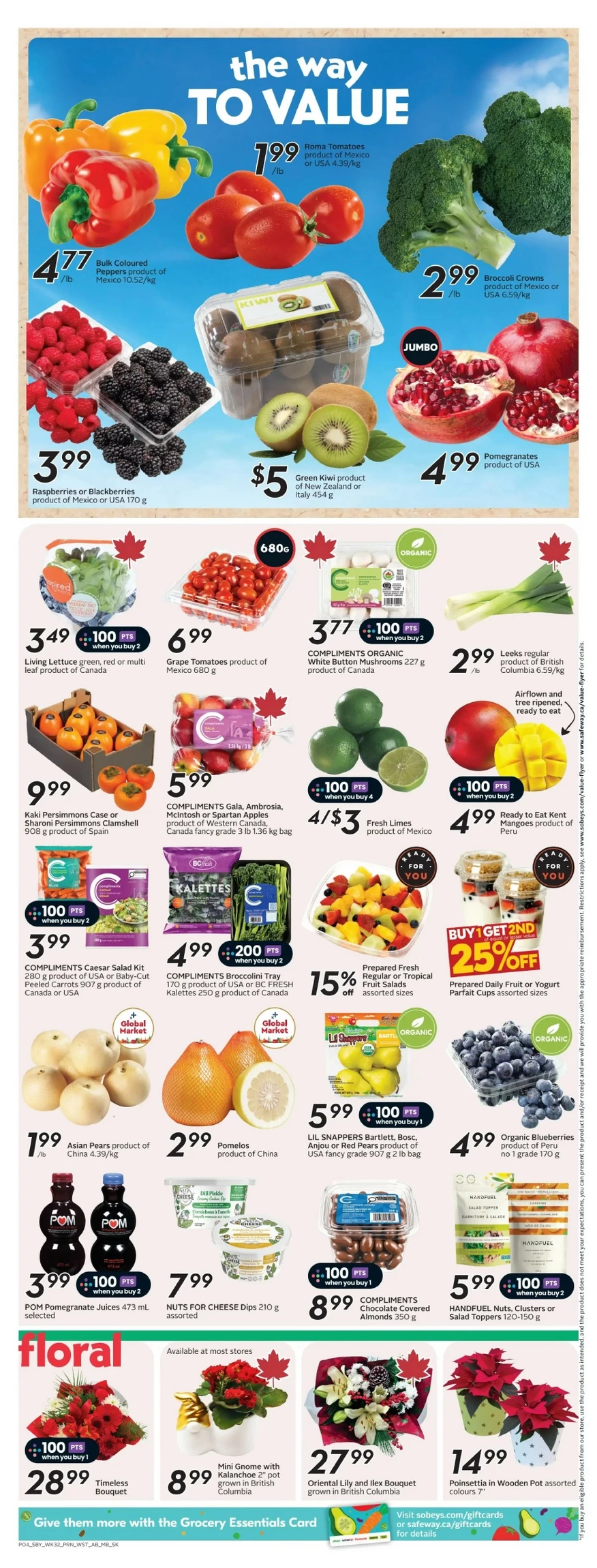 safeway sobeys flyer west december 4 10 7 95605379
