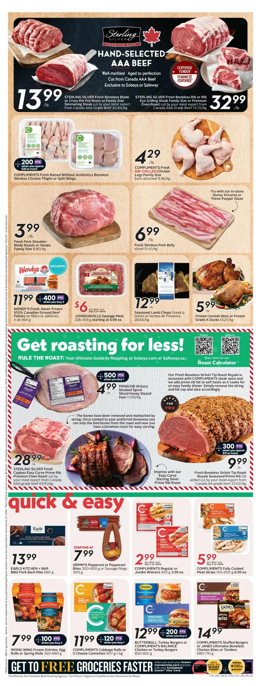 safeway sobeys flyer west december 4 10 8 90474729