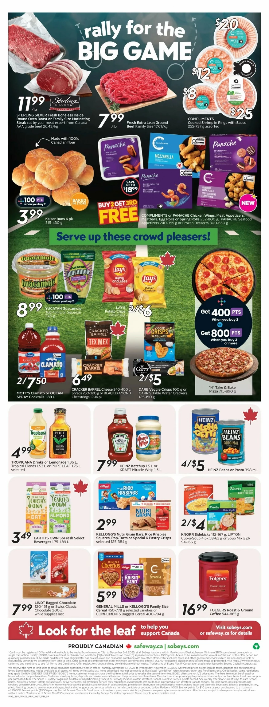 safeway sobeys flyer west november 13 19 4 56158100