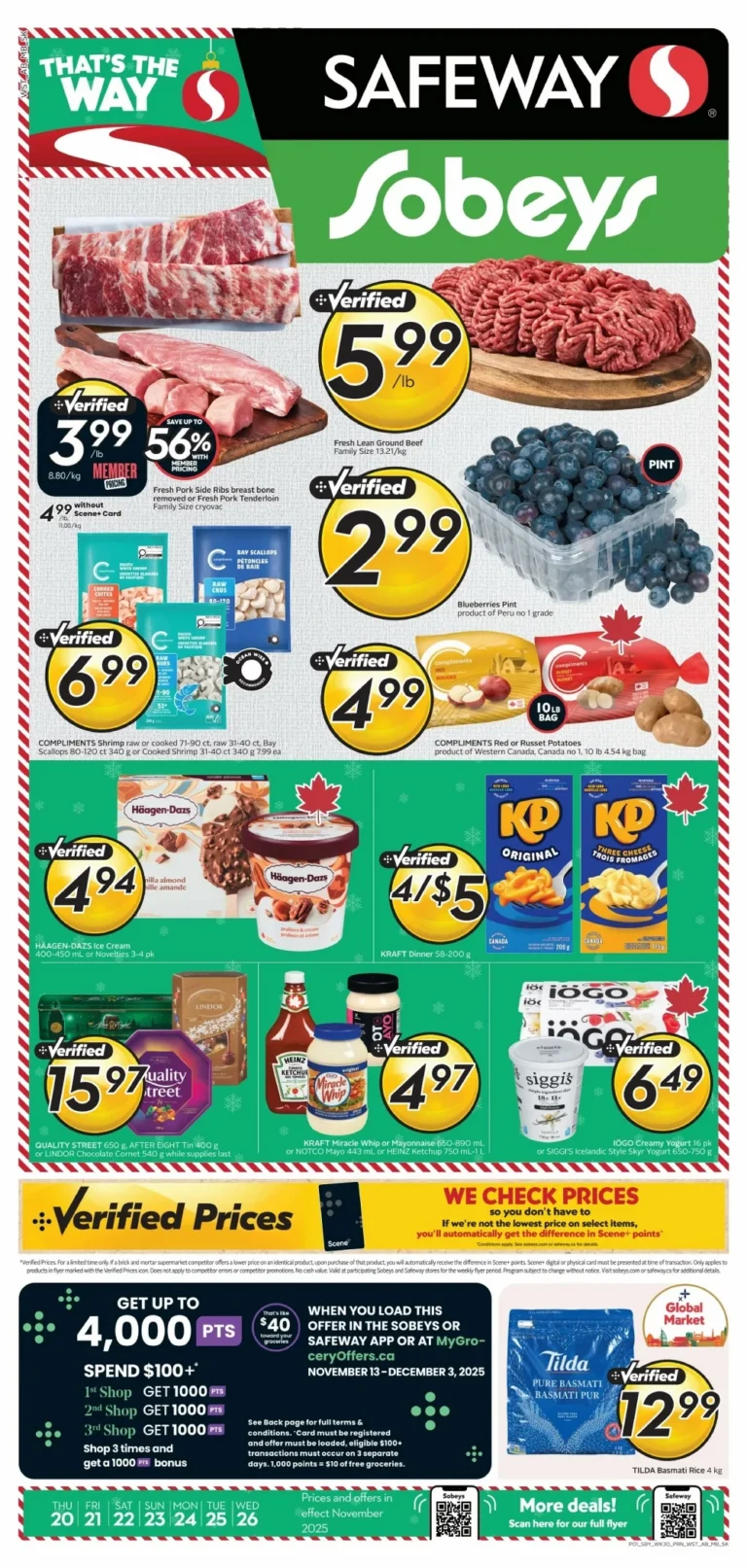 safeway sobeys flyer west
