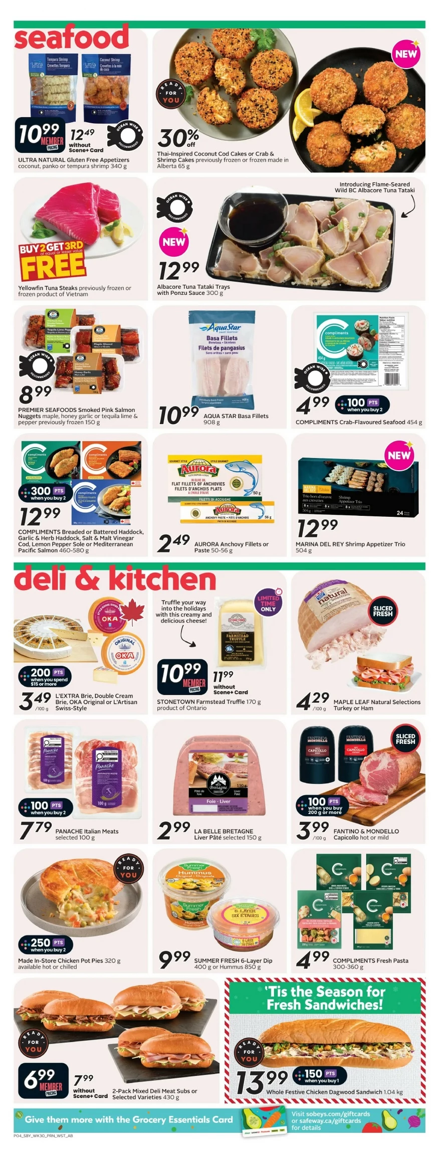 safeway sobeys flyer west november 20 26 7 62815407