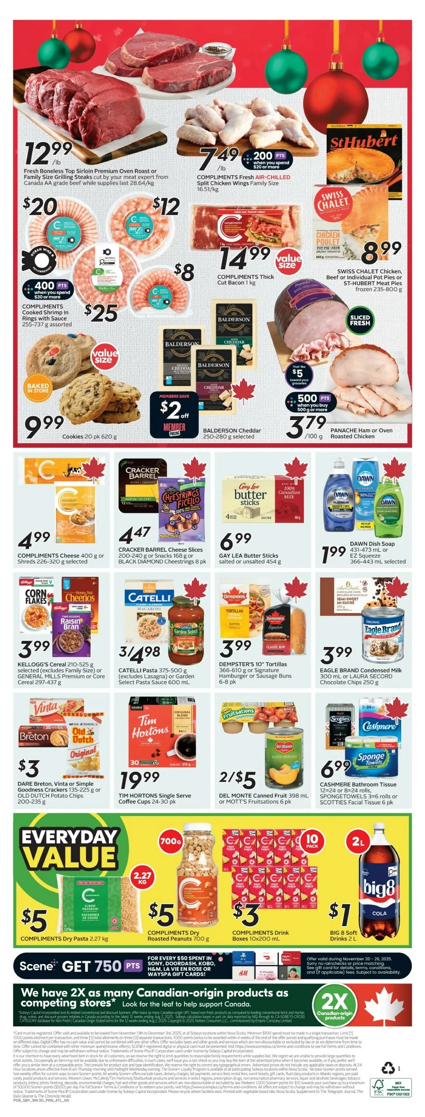 sobeys flyer atlantic november 20 26 4 21364331