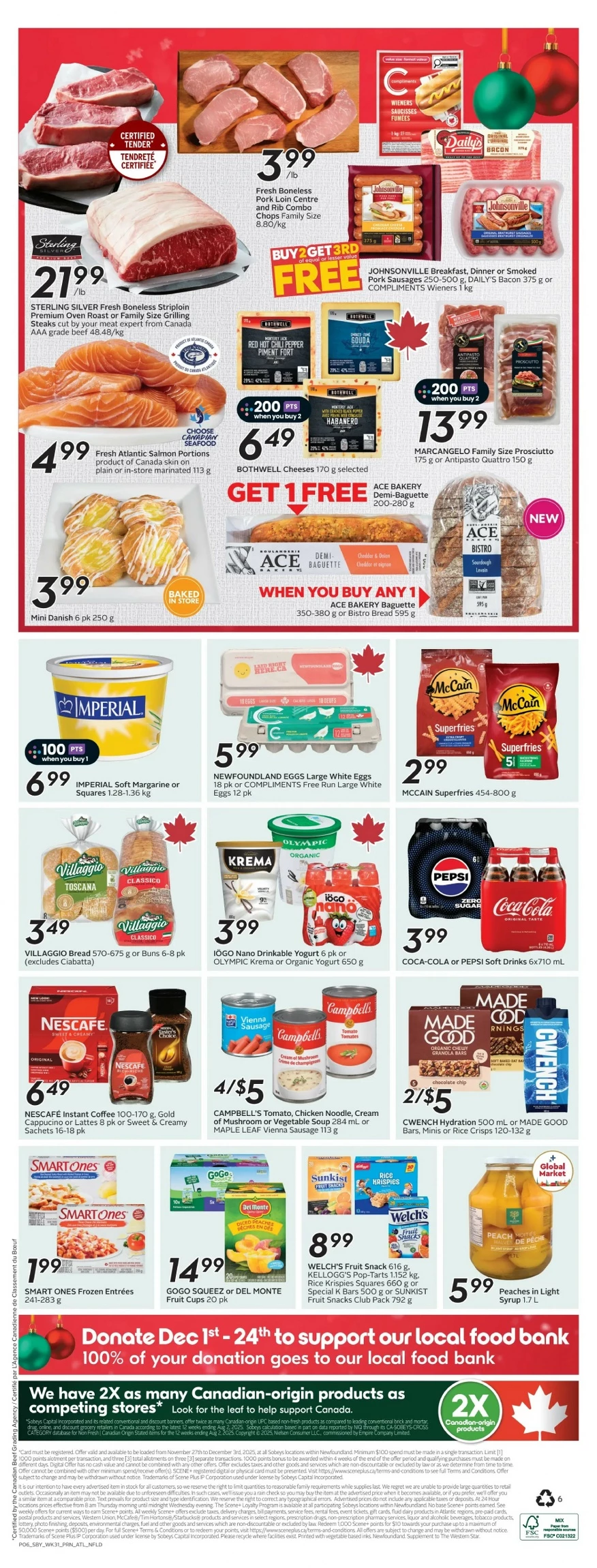 Sobeys Flyer Atlantic December 11 to December 17, 2025 2 sobeys flyer atlantic november 27 december 3 4 03809371