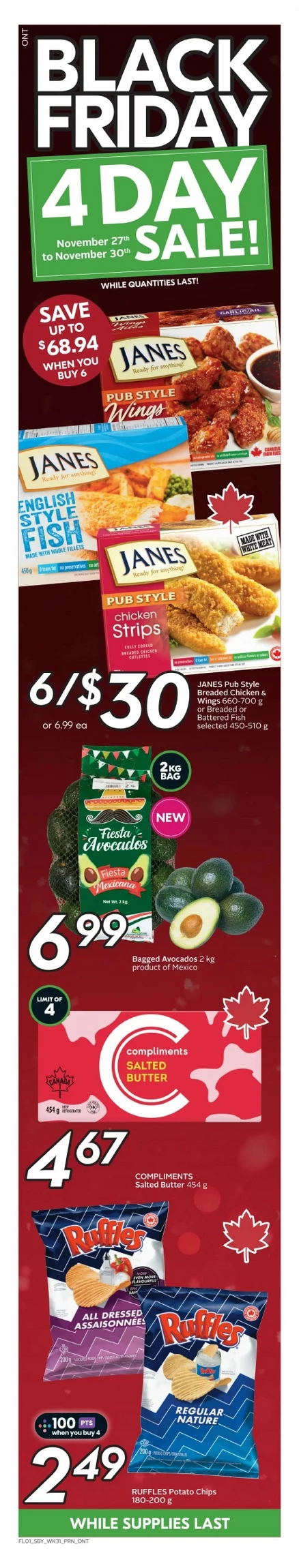 sobeys flyer ont november 27 december 3 2 20600711